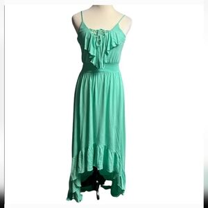Venus Xs Teal Maxi Dress